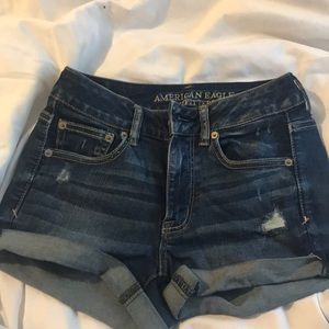 american eagle jean shorts